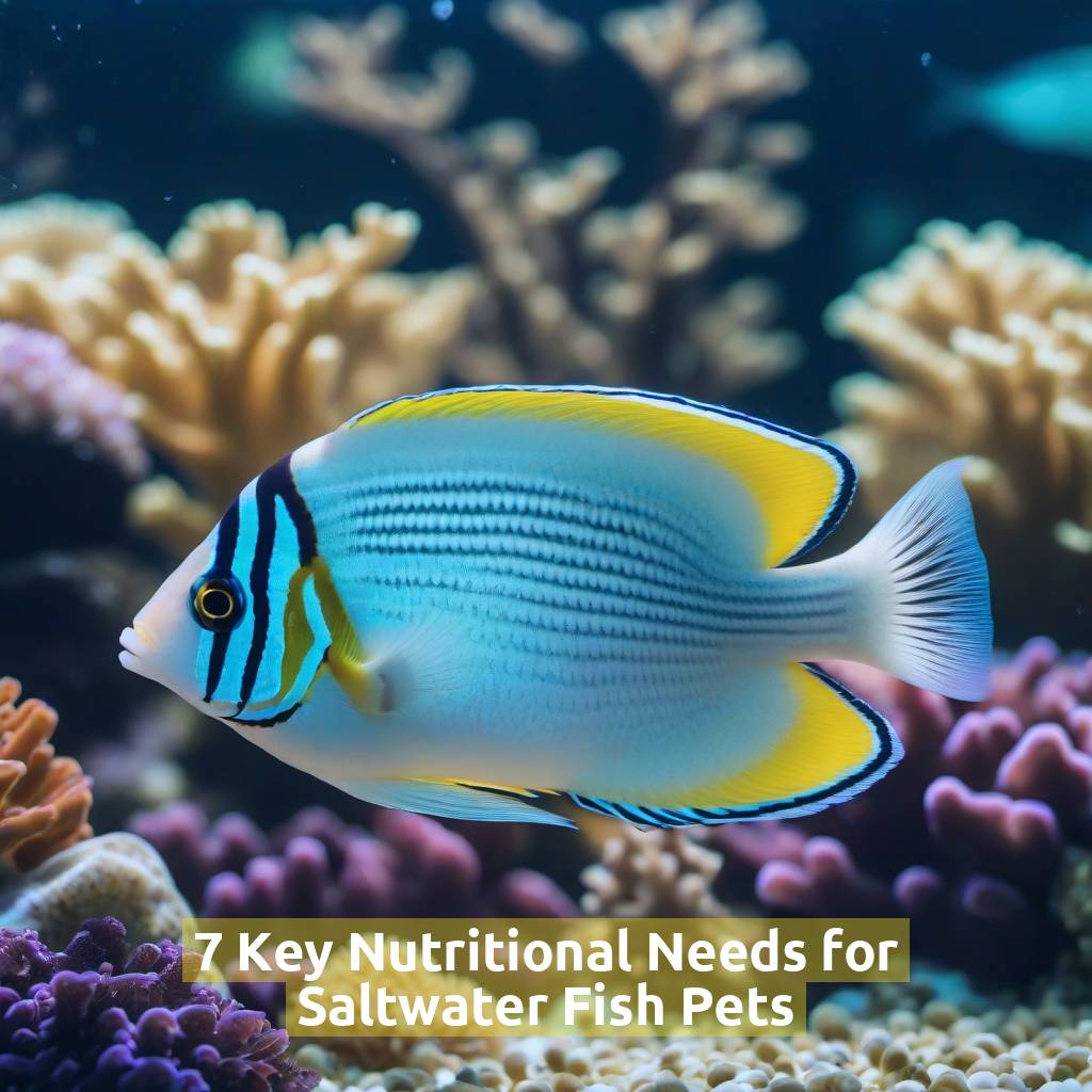 7 Key Nutritional Needs for Saltwater Fish Pets