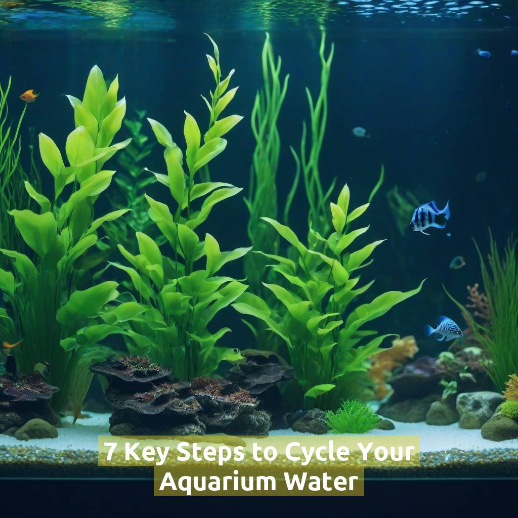 7 Key Steps to Cycle Your Aquarium Water