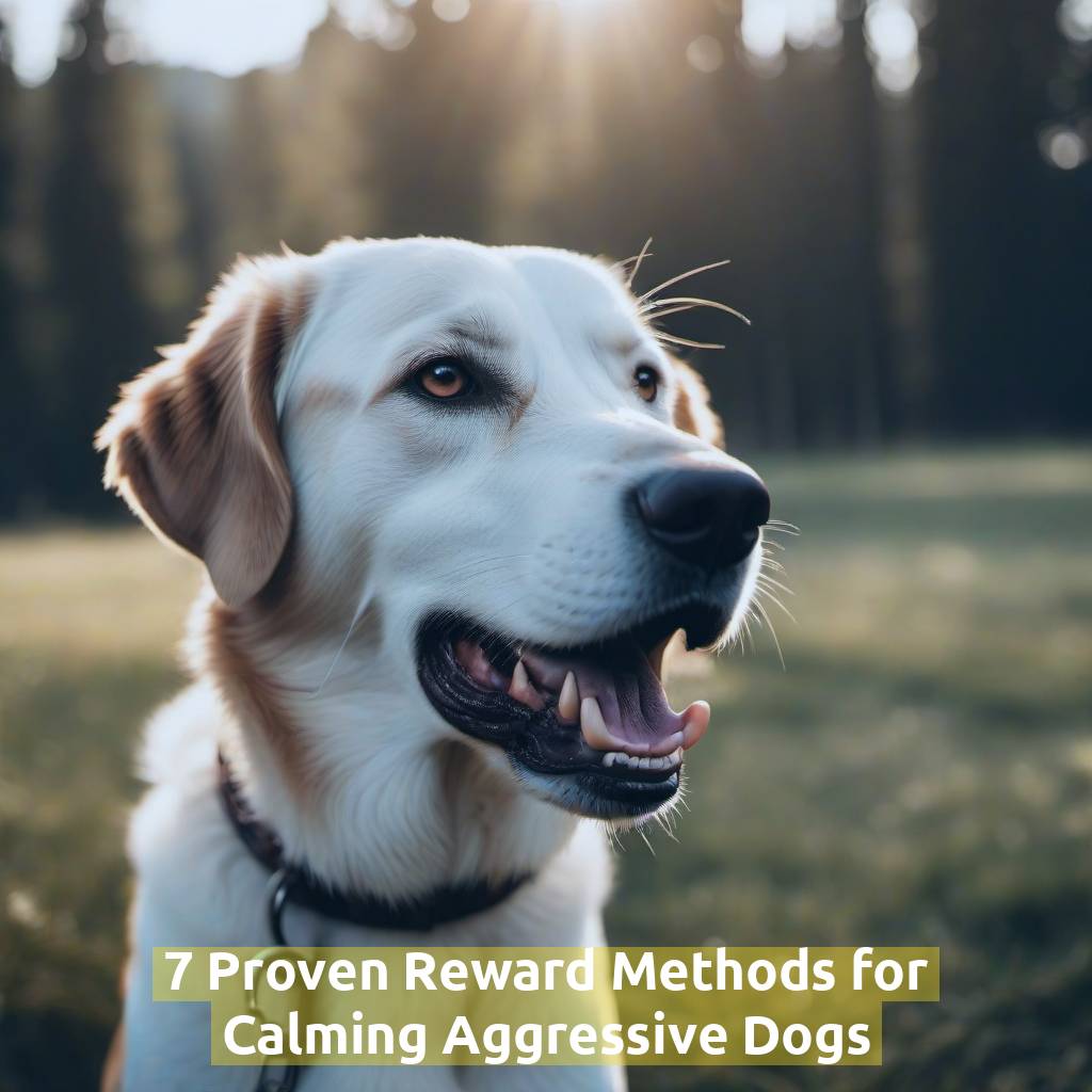 7 Proven Reward Methods for Calming Aggressive Dogs