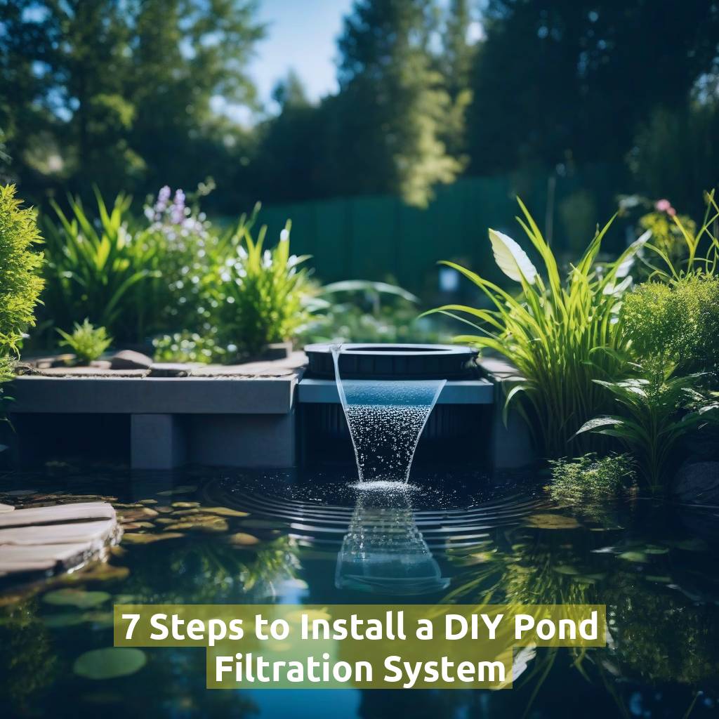 7 Steps to Install a DIY Pond Filtration System