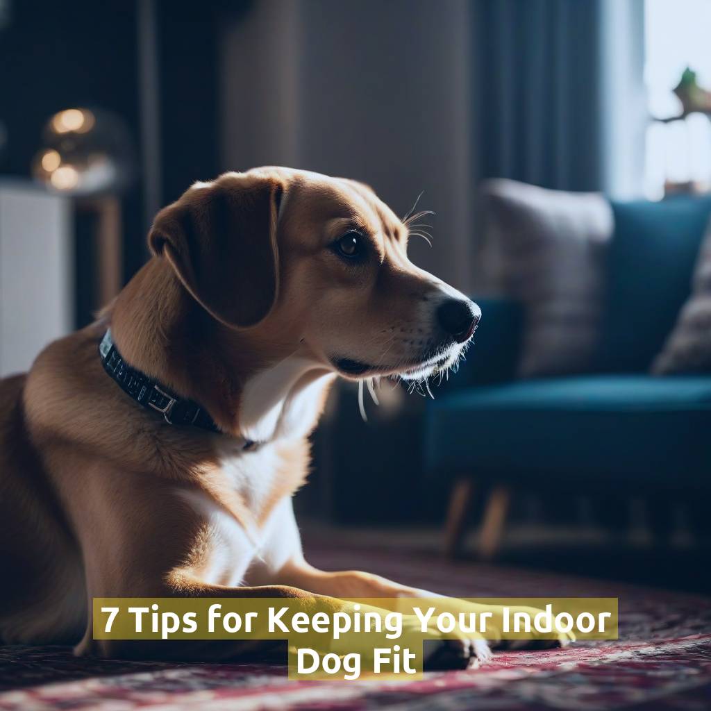 7 Tips for Keeping Your Indoor Dog Fit