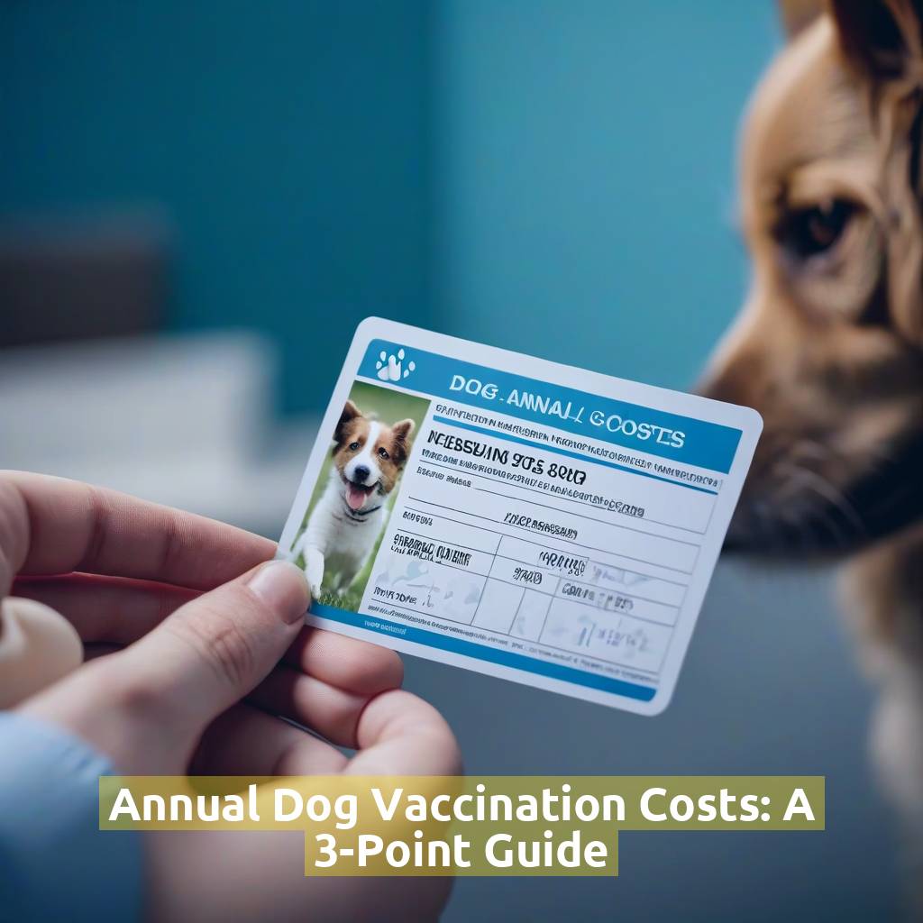 Annual Dog Vaccination Costs: A 3-Point Guide