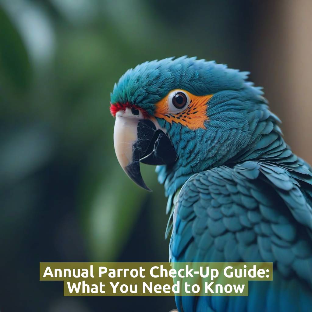 Annual Parrot Check-Up Guide: What You Need to Know
