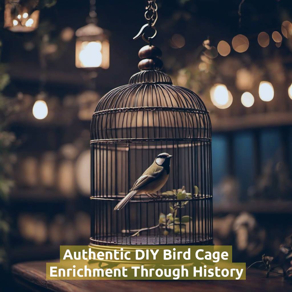 Authentic DIY Bird Cage Enrichment Through History