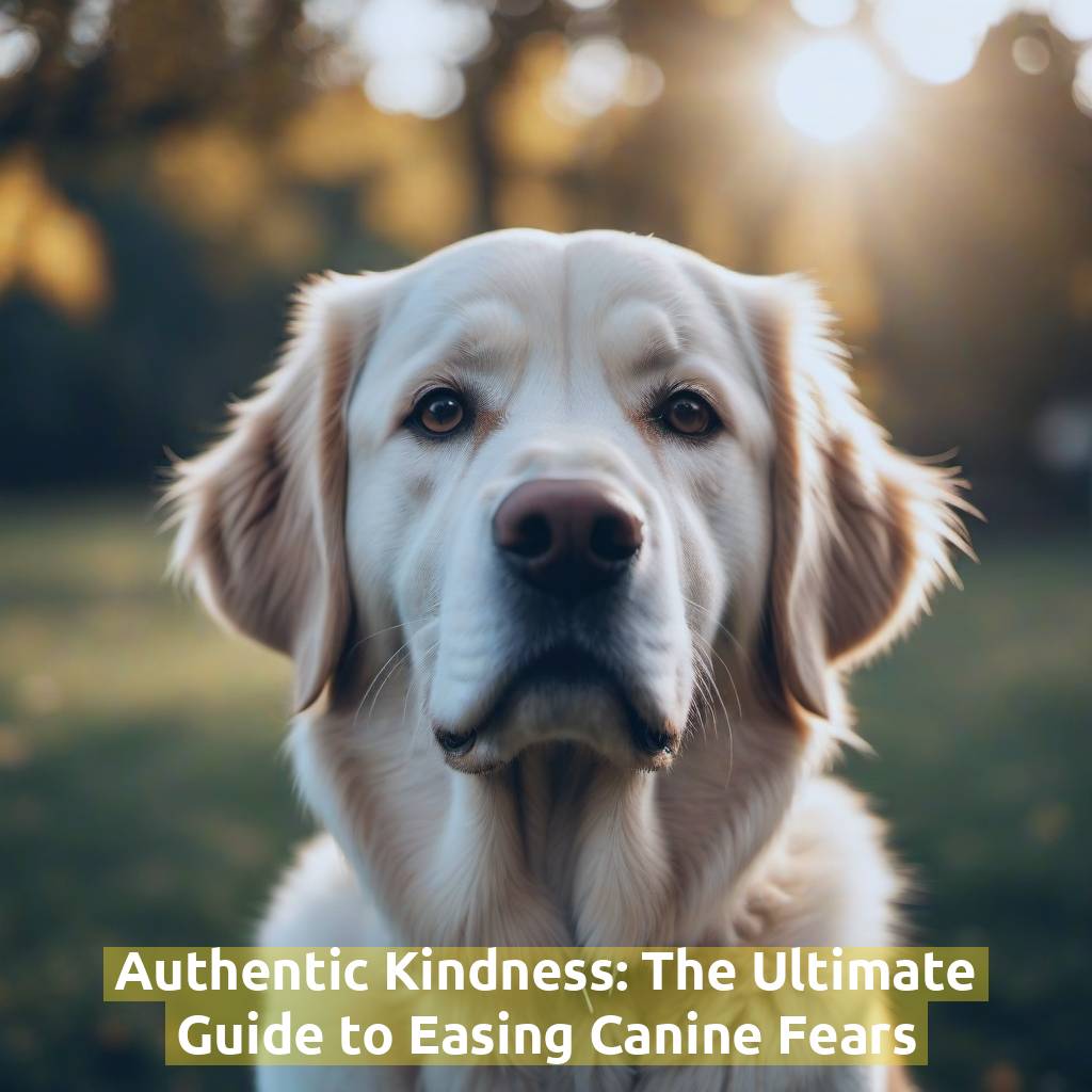 Authentic Kindness: The Ultimate Guide to Easing Canine Fears