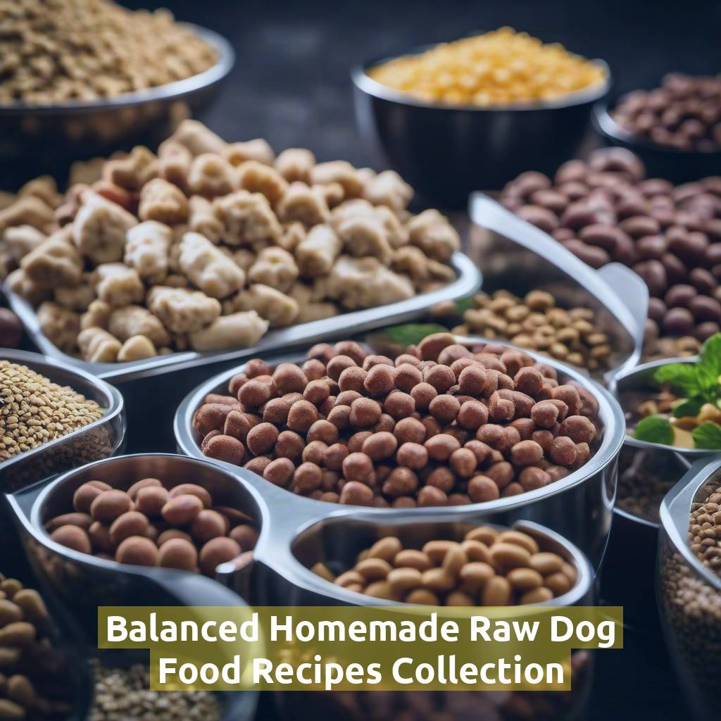 Balanced Homemade Raw Dog Food Recipes Collection