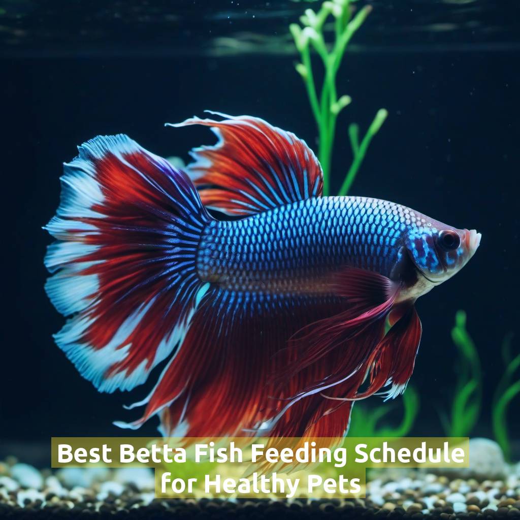 Best Betta Fish Feeding Schedule for Healthy Pets