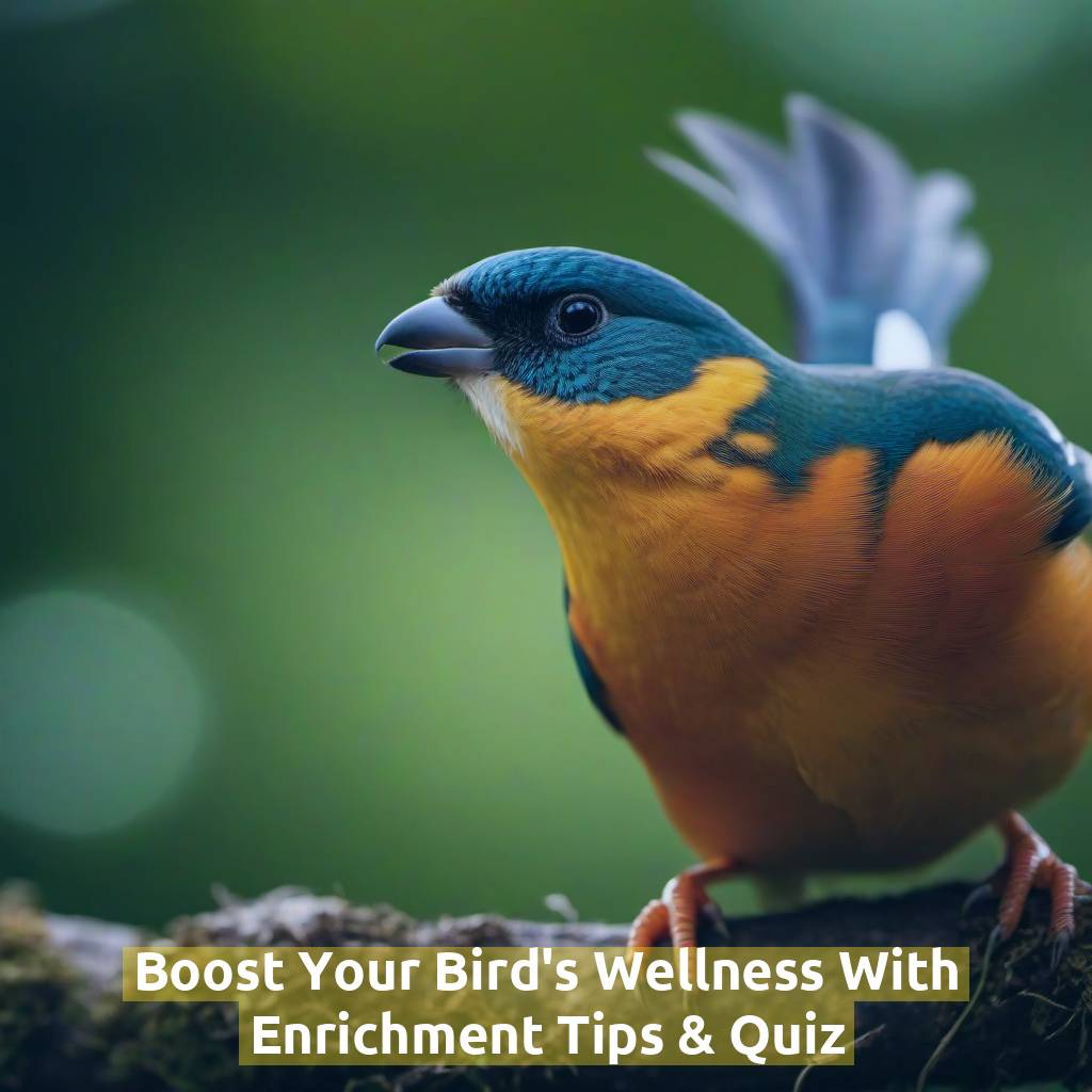 Boost Your Bird's Wellness With Enrichment Tips & Quiz