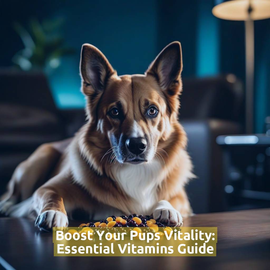 Boost Your Pups Vitality: Essential Vitamins Guide