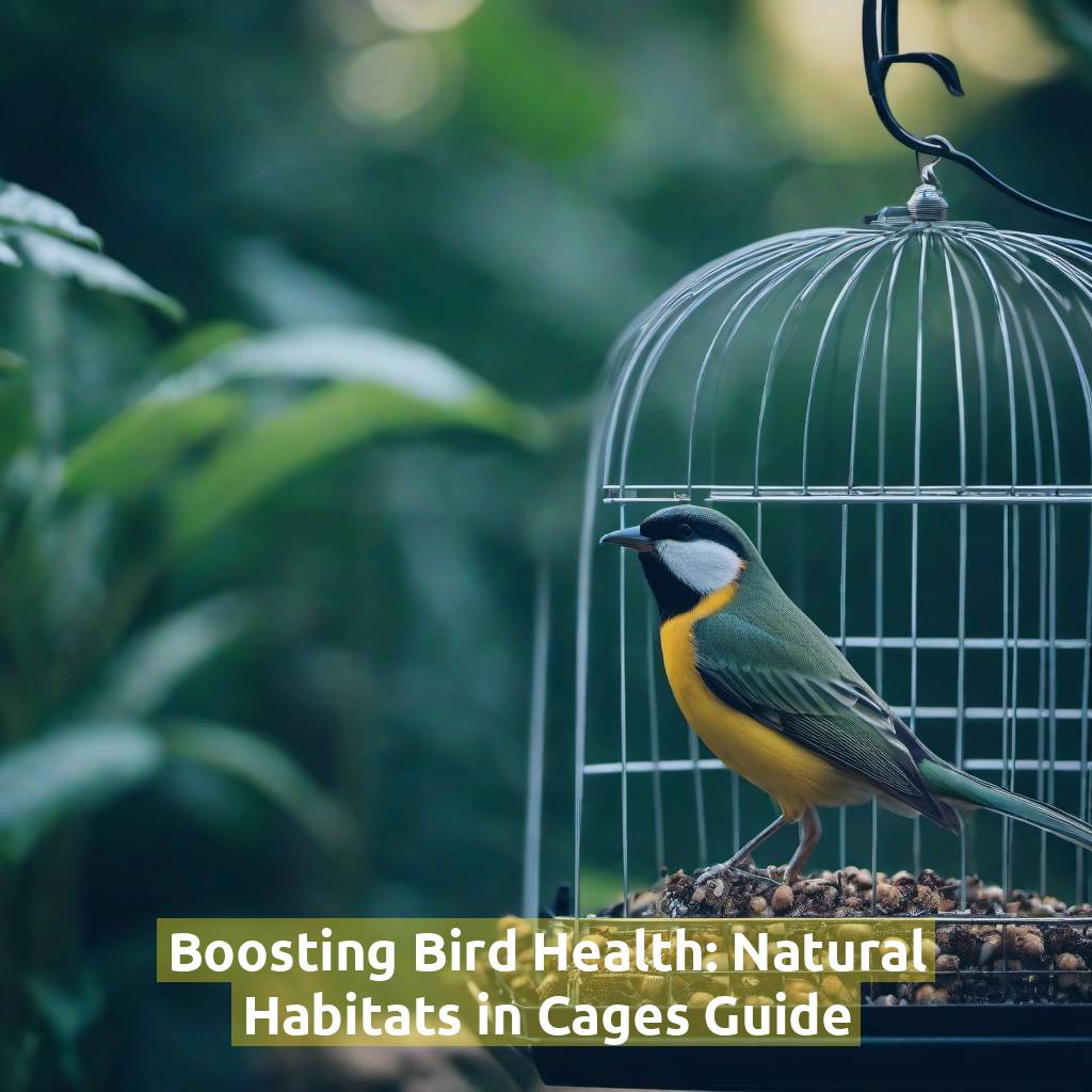 Boosting Bird Health: Natural Habitats in Cages Guide