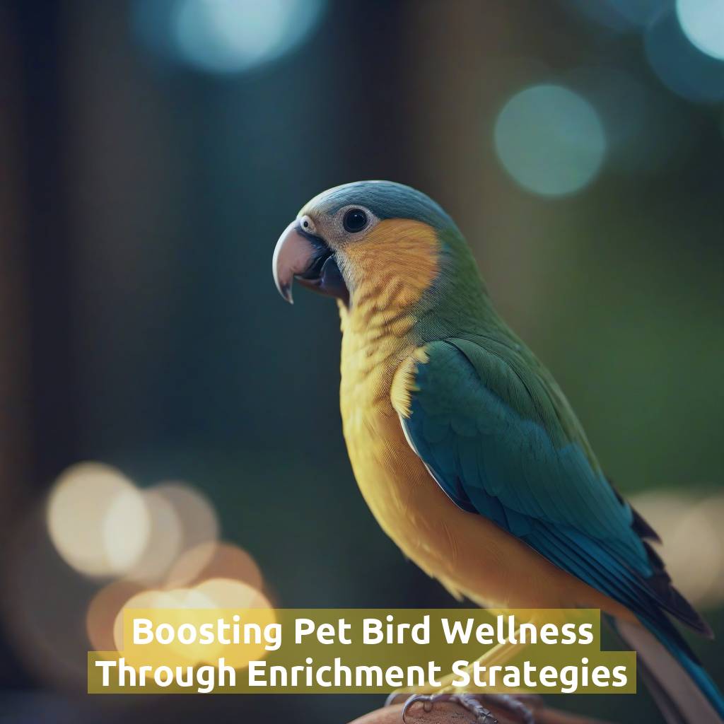 Boosting Pet Bird Wellness Through Enrichment Strategies
