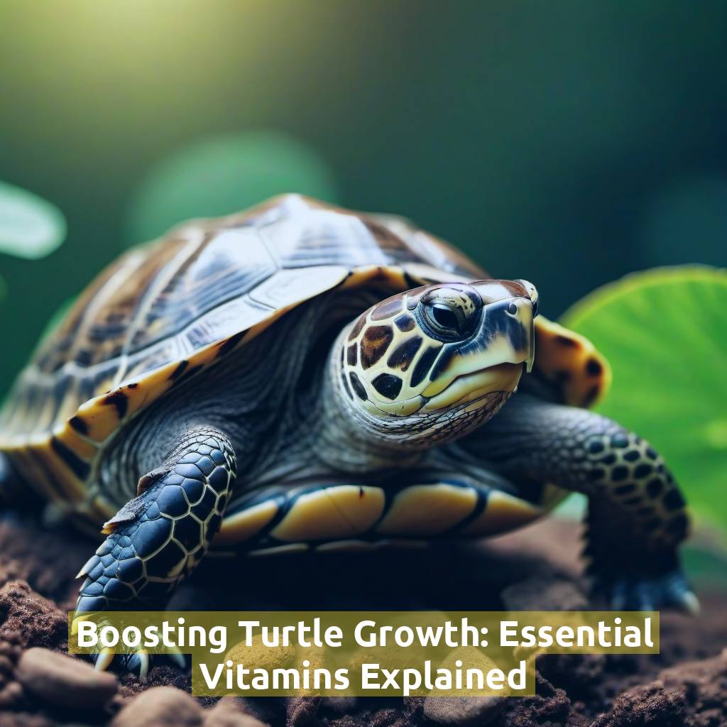 Boosting Turtle Growth: Essential Vitamins Explained