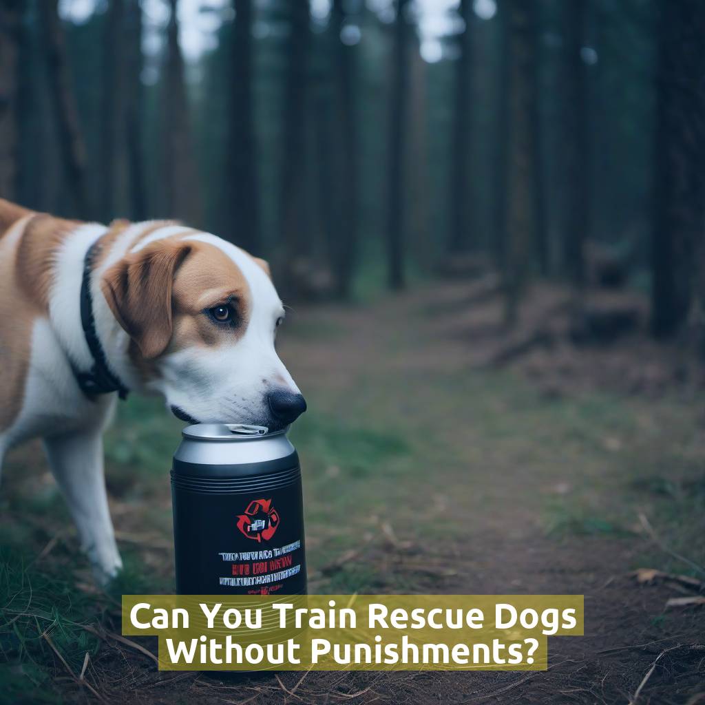 Can You Train Rescue Dogs Without Punishments?