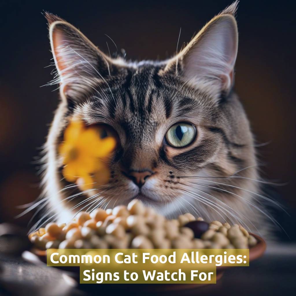 Common Cat Food Allergies: Signs to Watch For