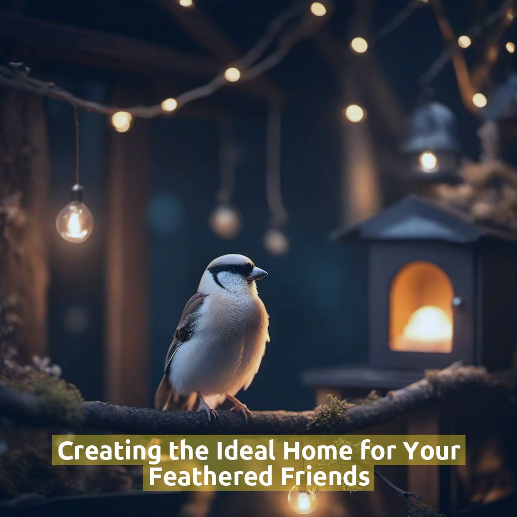 Creating the Ideal Home for Your Feathered Friends