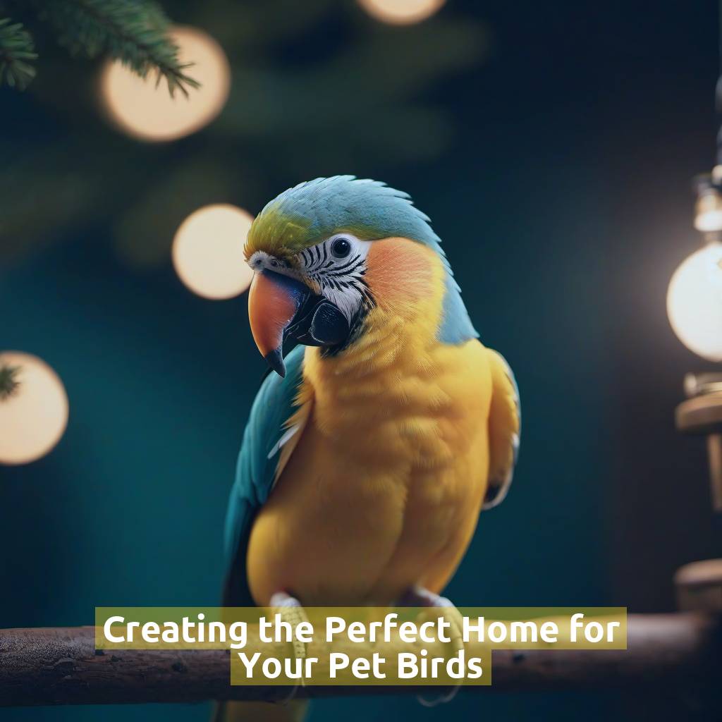 Creating the Perfect Home for Your Pet Birds