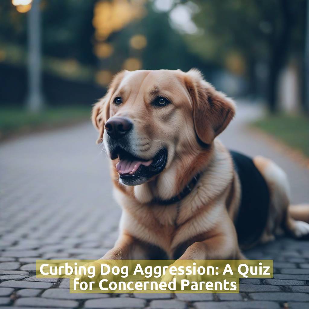 Curbing Dog Aggression: A Quiz for Concerned Parents