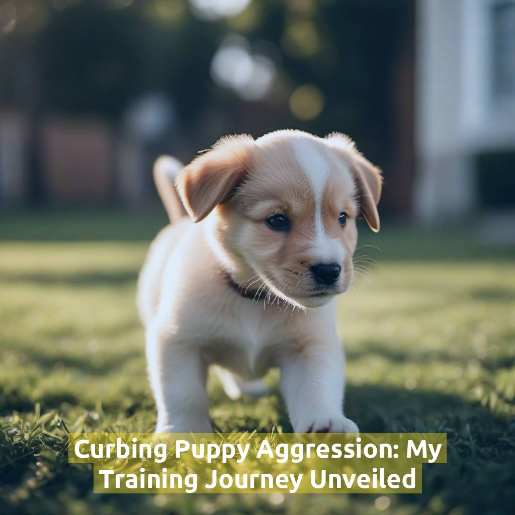 Curbing Puppy Aggression: My Training Journey Unveiled