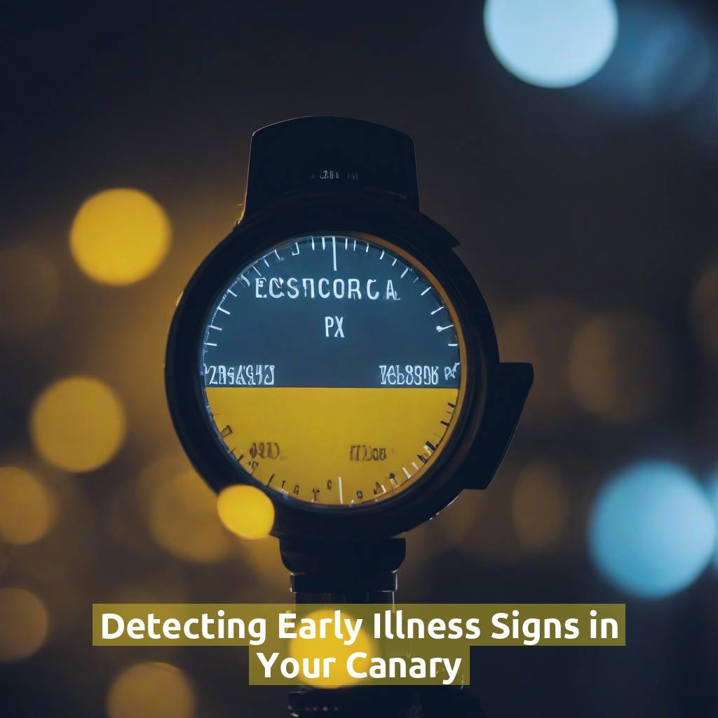 Detecting Early Illness Signs in Your Canary