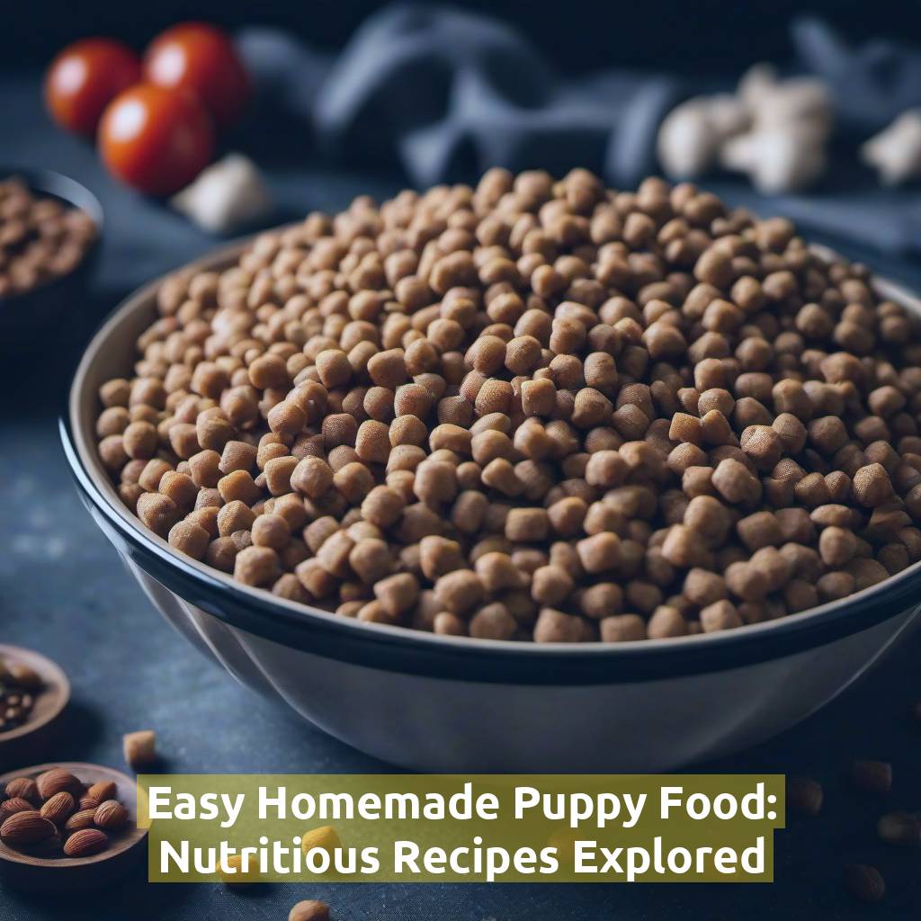 Easy Homemade Puppy Food: Nutritious Recipes Explored