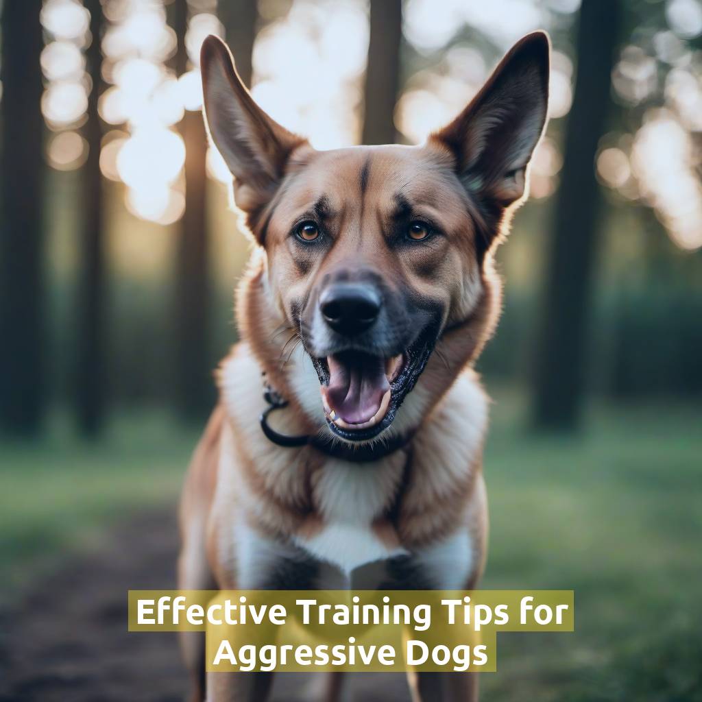 Effective Training Tips for Aggressive Dogs