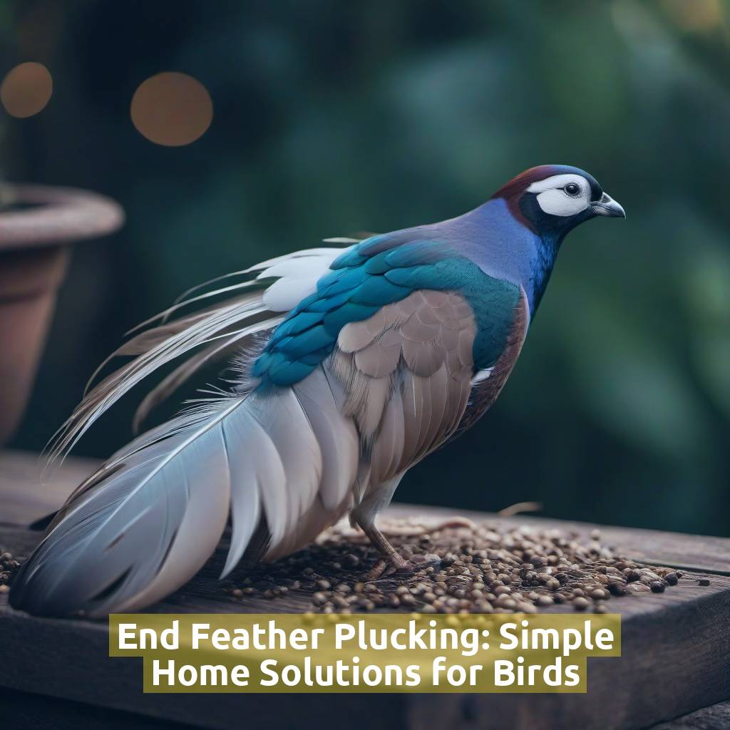 End Feather Plucking: Simple Home Solutions for Birds