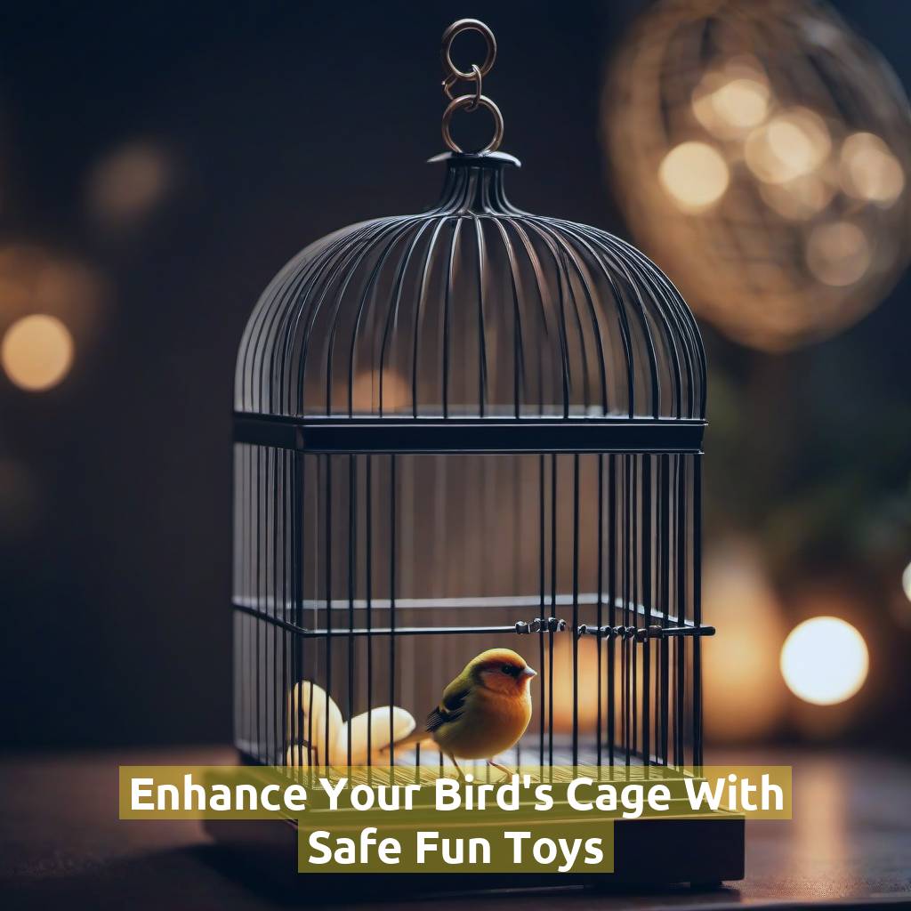 Enhance Your Bird's Cage With Safe Fun Toys