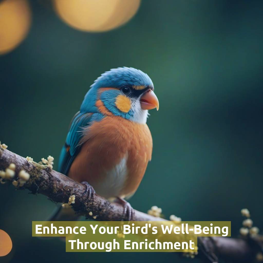 Enhance Your Bird's Well-Being Through Enrichment
