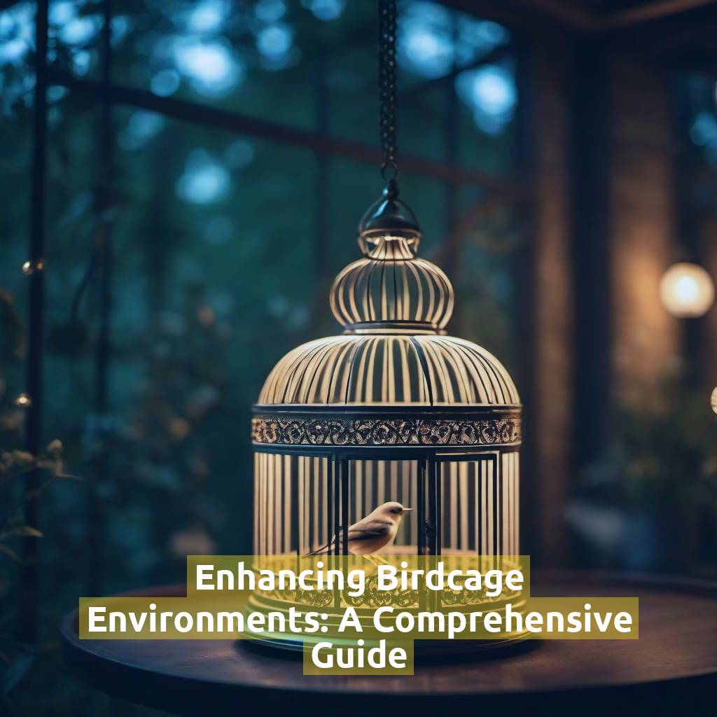Enhancing Birdcage Environments: A Comprehensive Guide