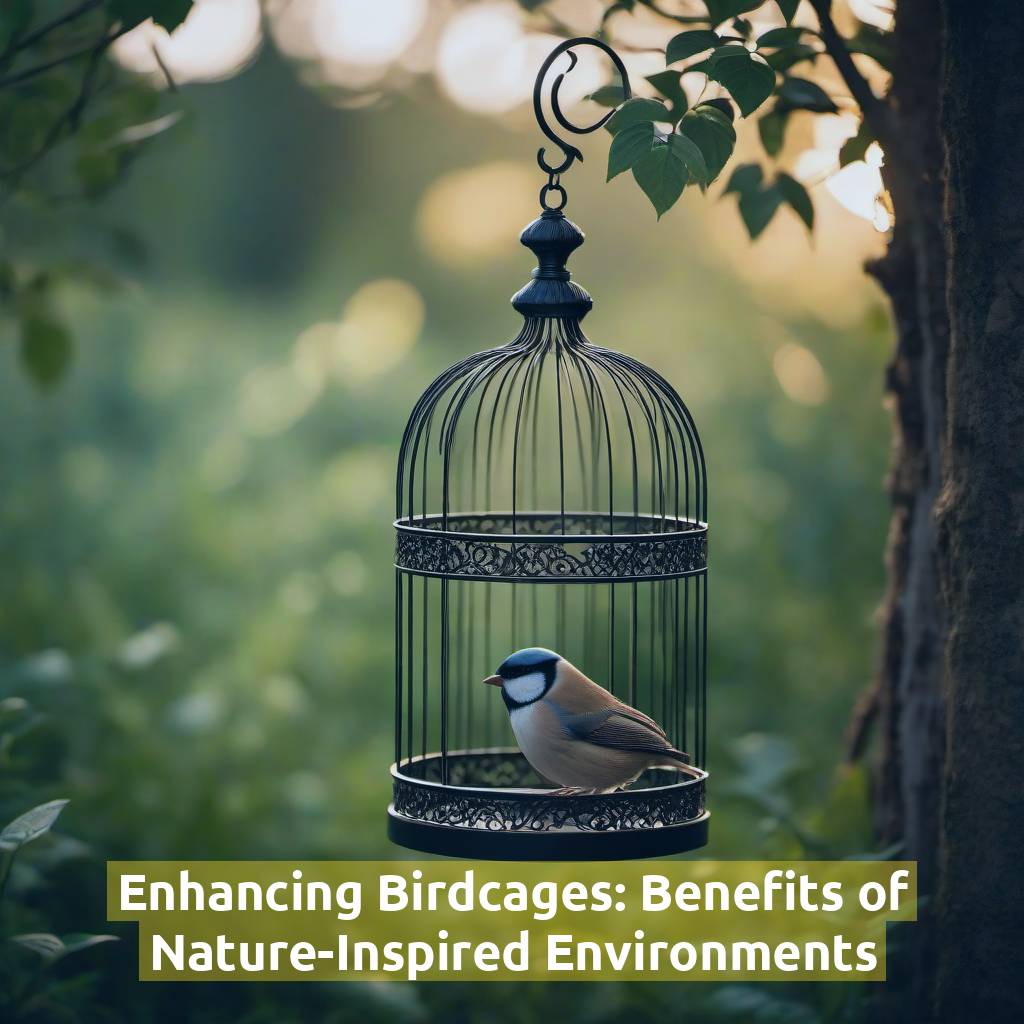 Enhancing Birdcages: Benefits of Nature-Inspired Environments