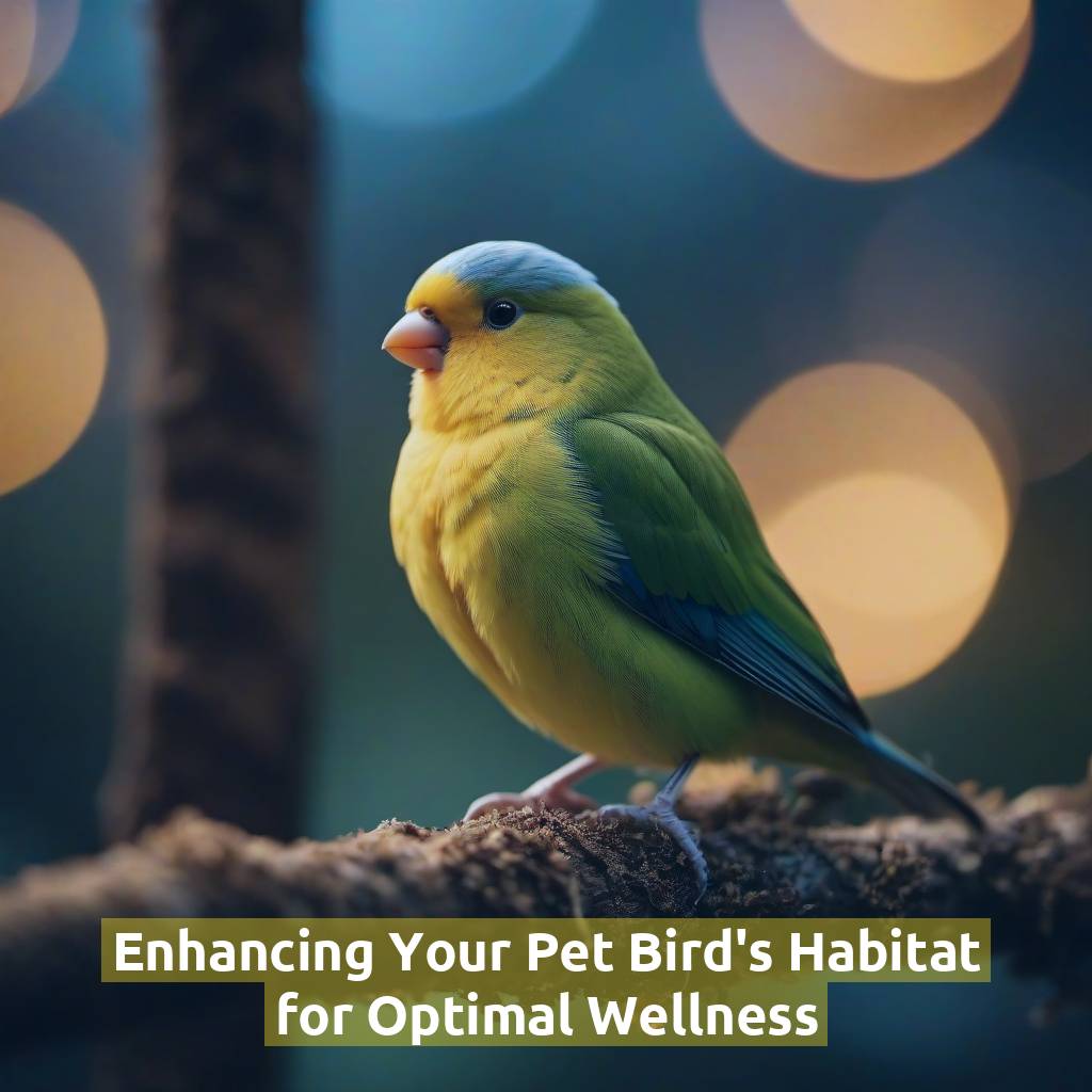 Enhancing Your Pet Bird's Habitat for Optimal Wellness