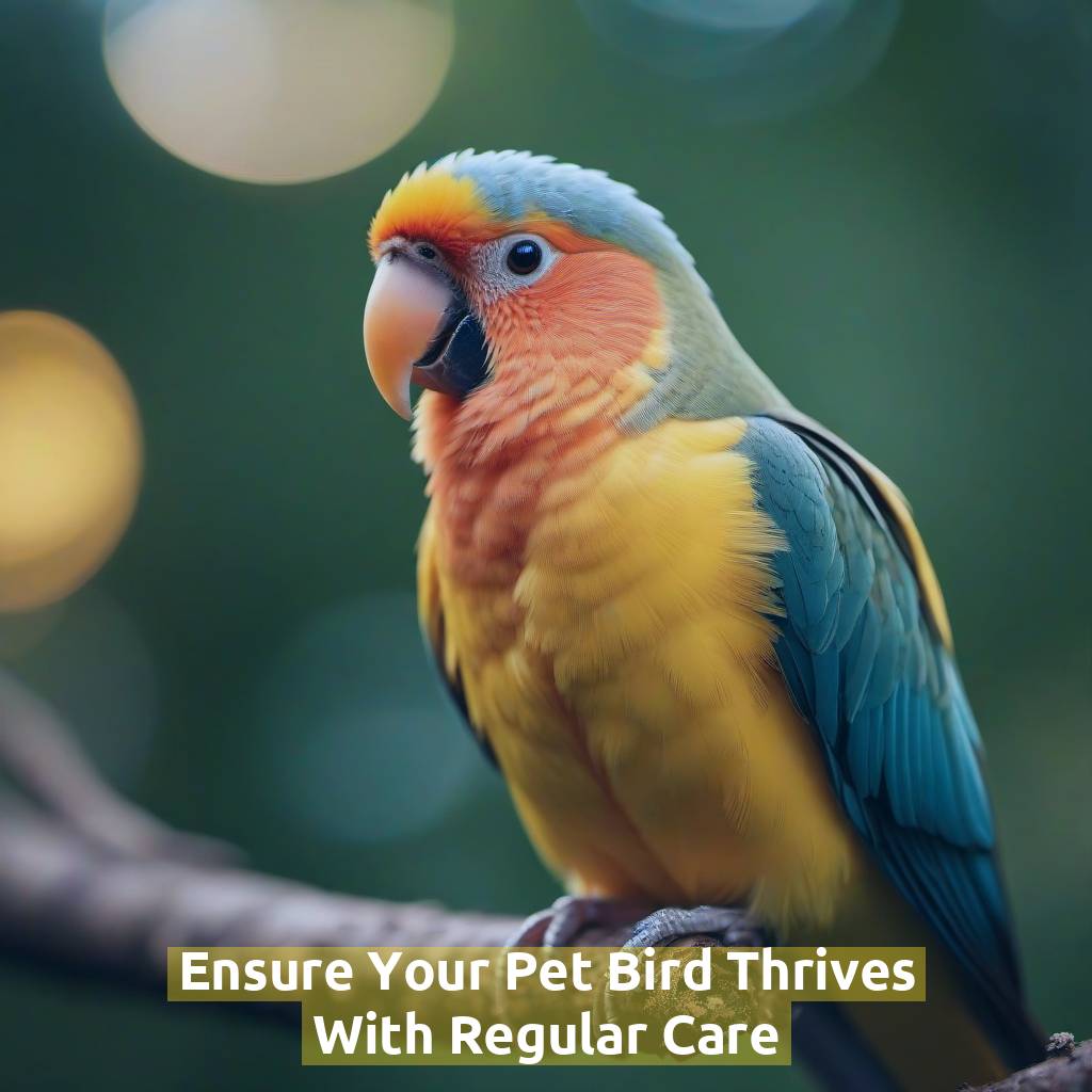 Ensure Your Pet Bird Thrives With Regular Care