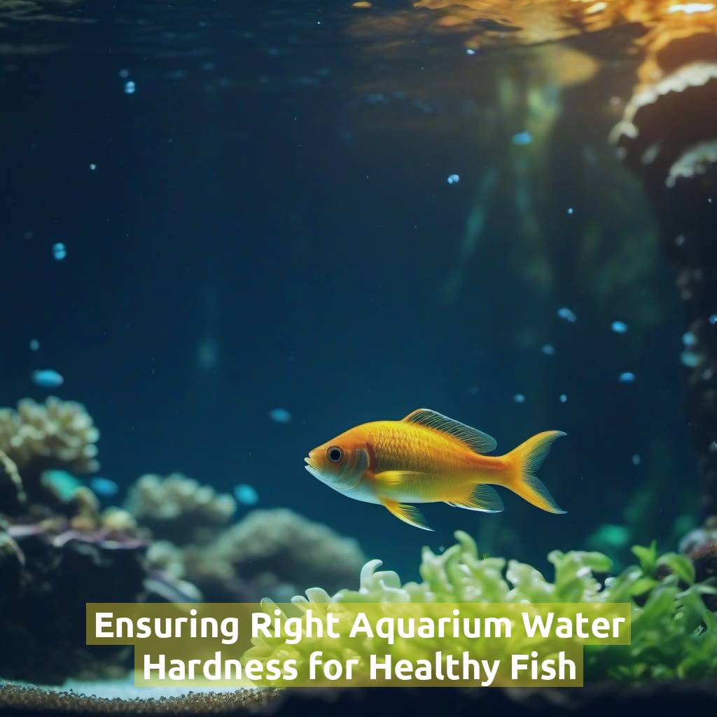 Ensuring Right Aquarium Water Hardness for Healthy Fish