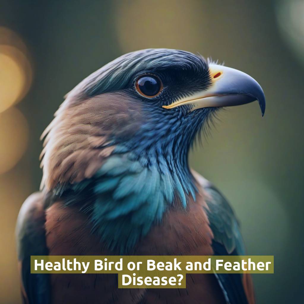Healthy Bird or Beak and Feather Disease?