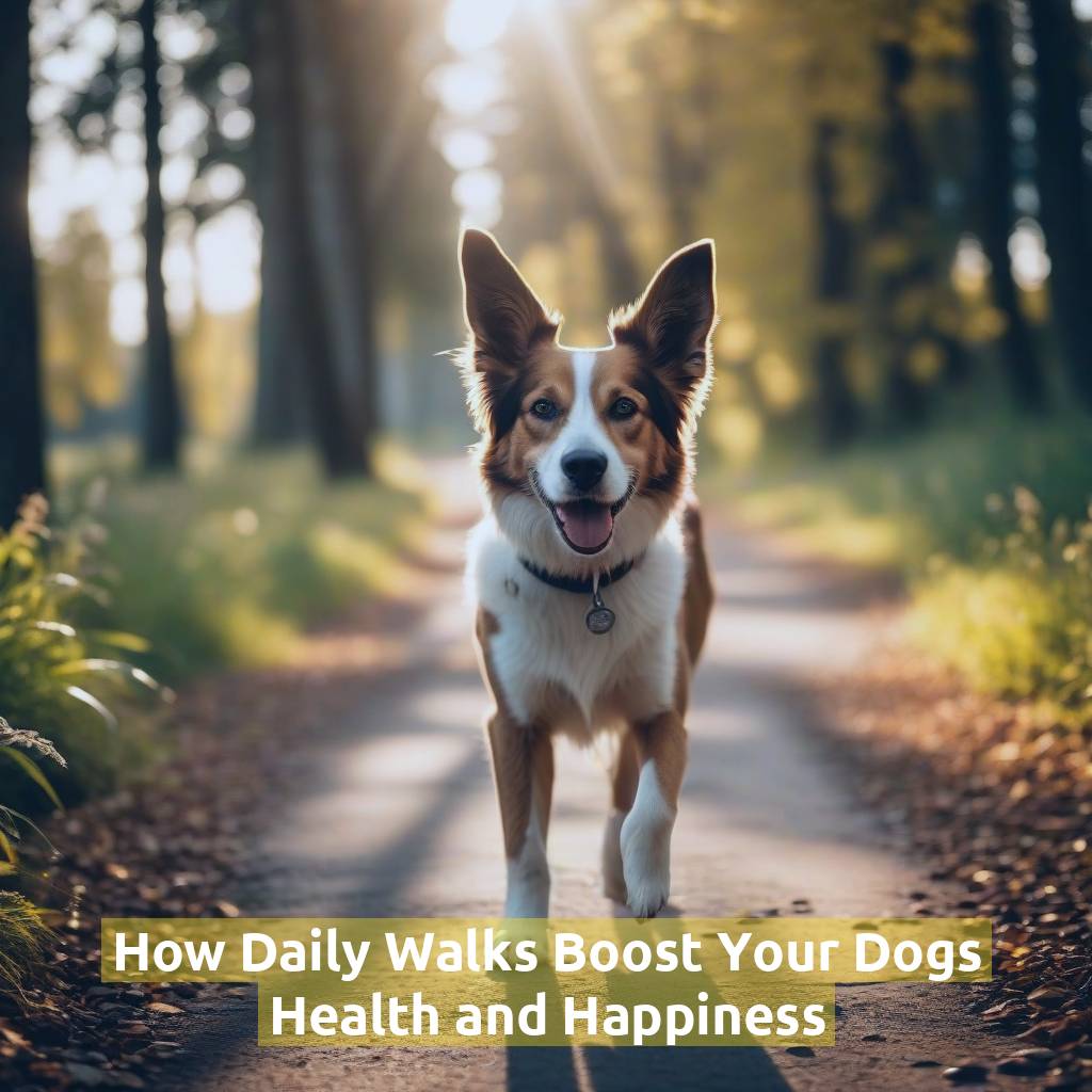 How Daily Walks Boost Your Dogs Health and Happiness