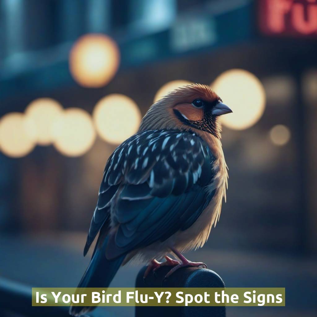 Is Your Bird Flu-Y? Spot the Signs