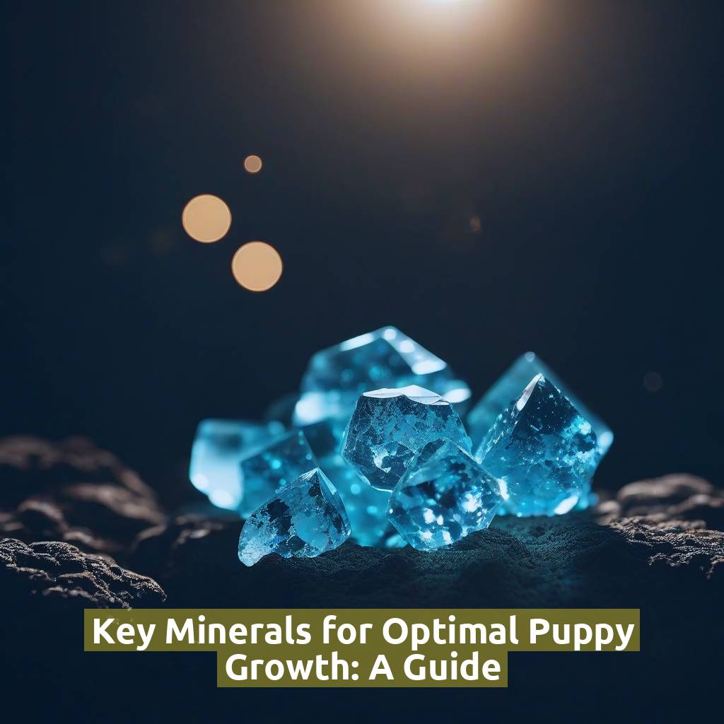 Key Minerals for Optimal Puppy Growth: A Guide