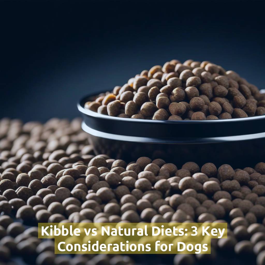 Kibble vs Natural Diets: 3 Key Considerations for Dogs