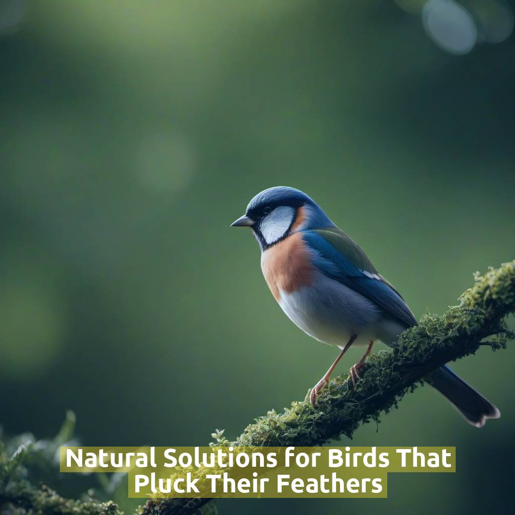Natural Solutions for Birds That Pluck Their Feathers
