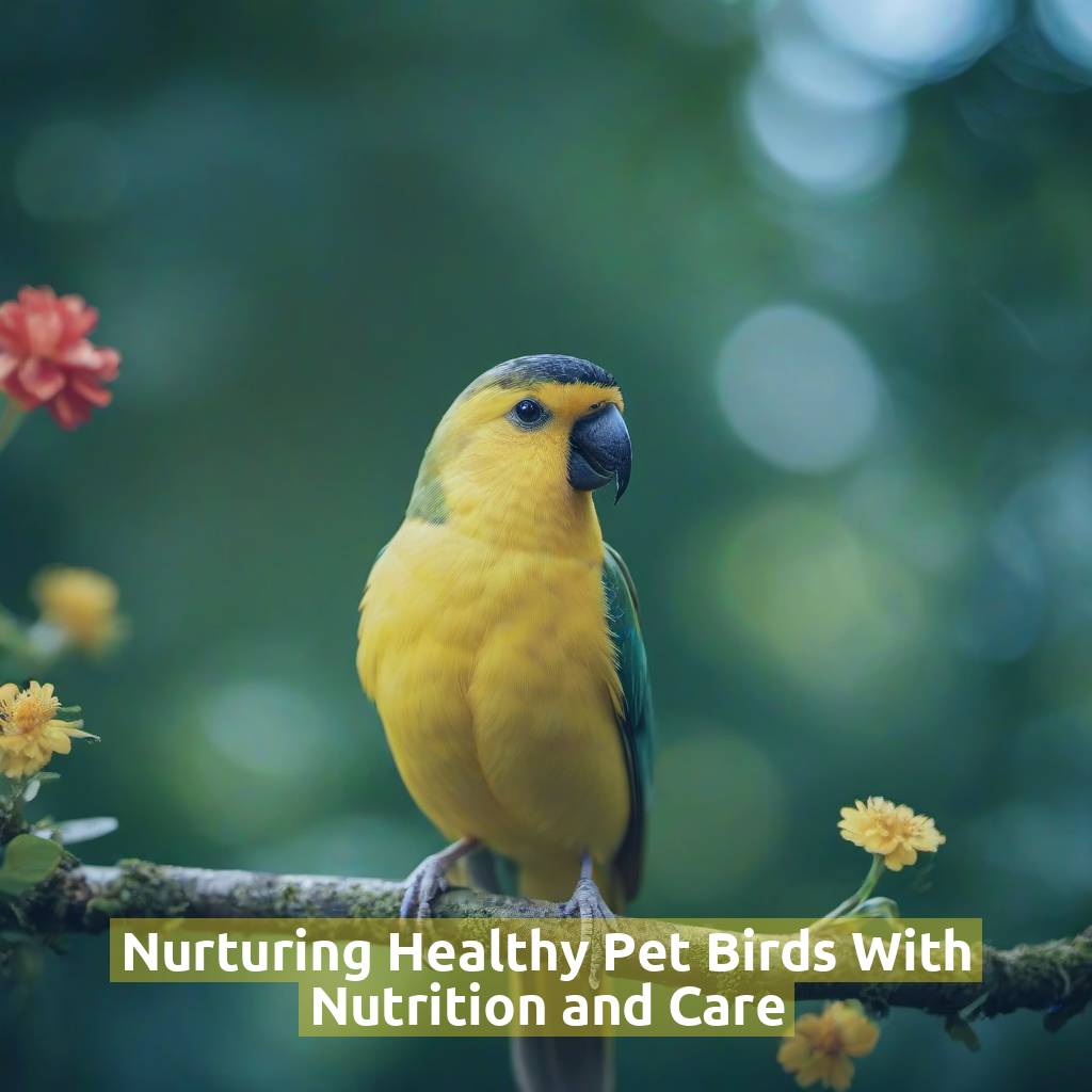 Nurturing Healthy Pet Birds With Nutrition and Care