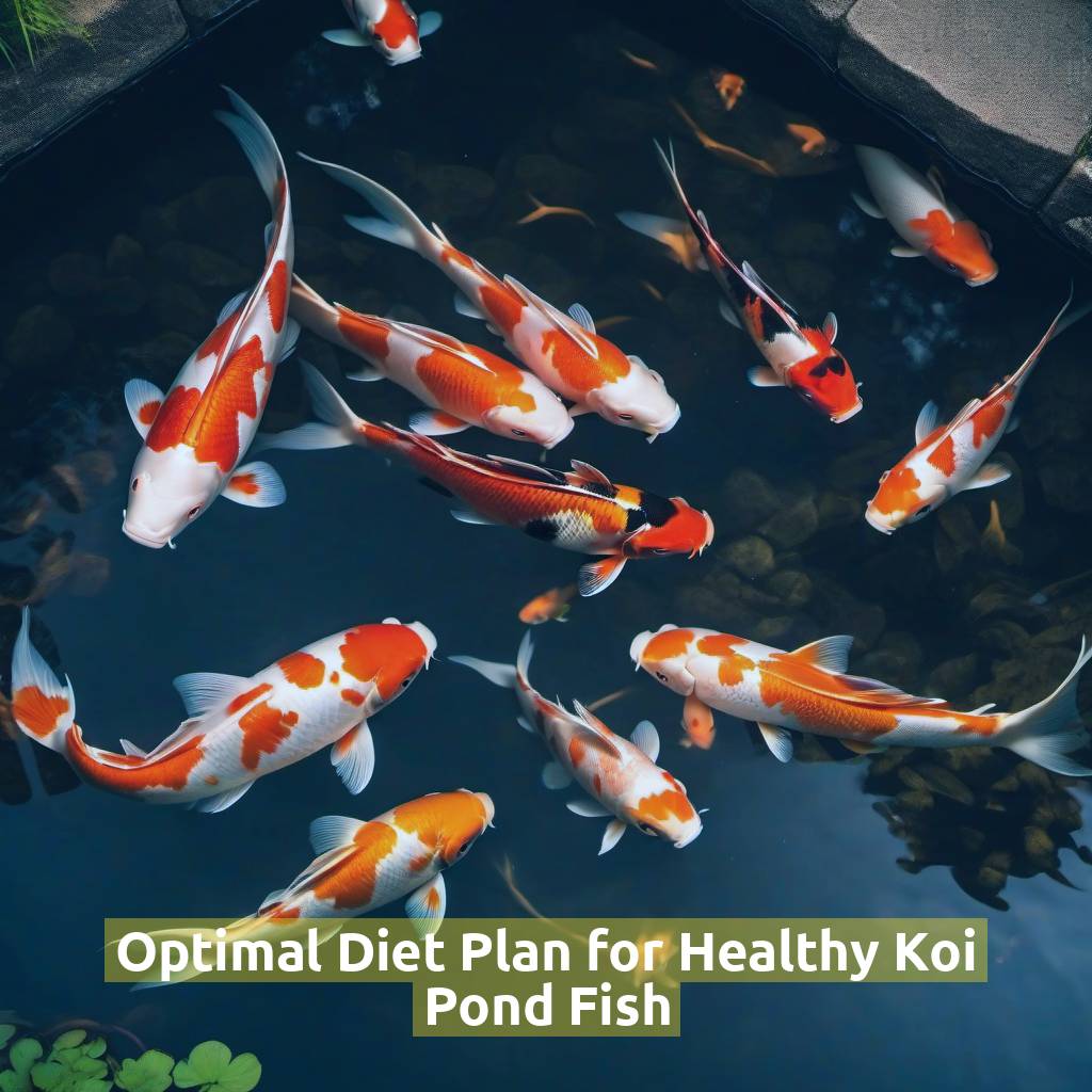 Optimal Diet Plan for Healthy Koi Pond Fish