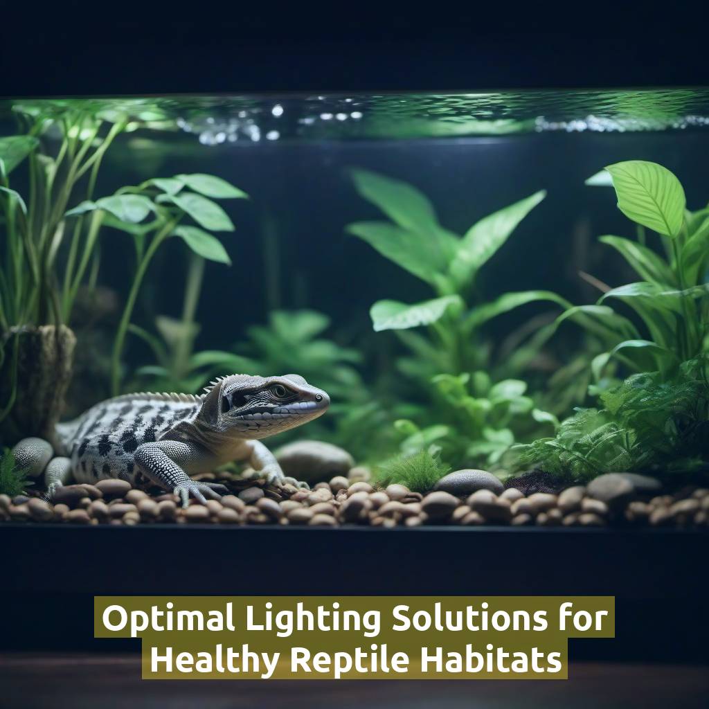 Optimal Lighting Solutions for Healthy Reptile Habitats