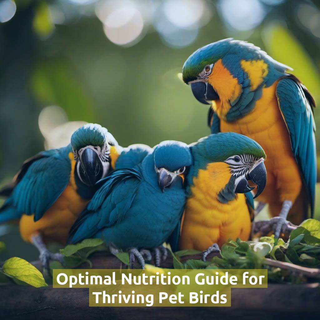Optimal Nutrition Guide for Thriving Pet Birds