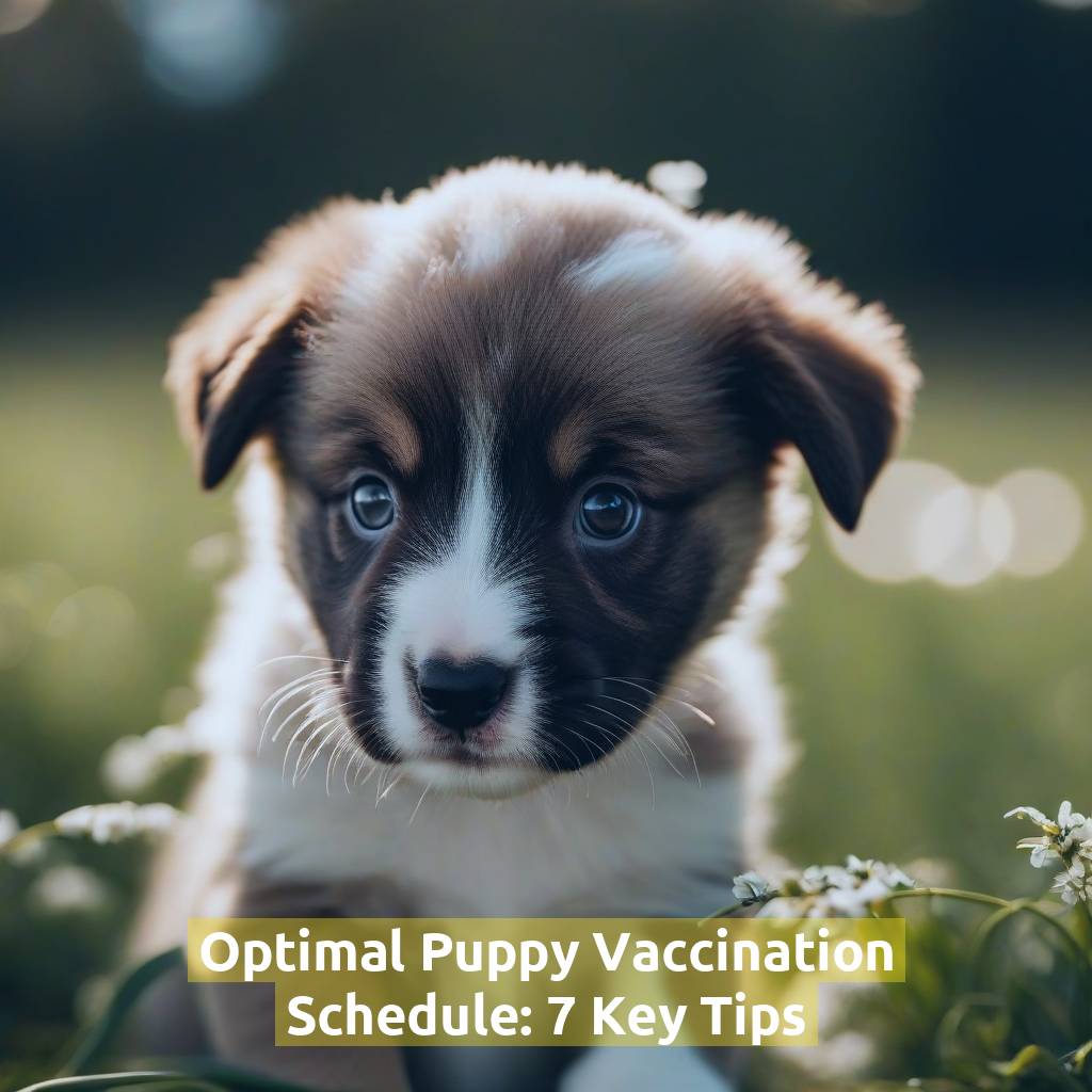 Optimal Puppy Vaccination Schedule: 7 Key Tips