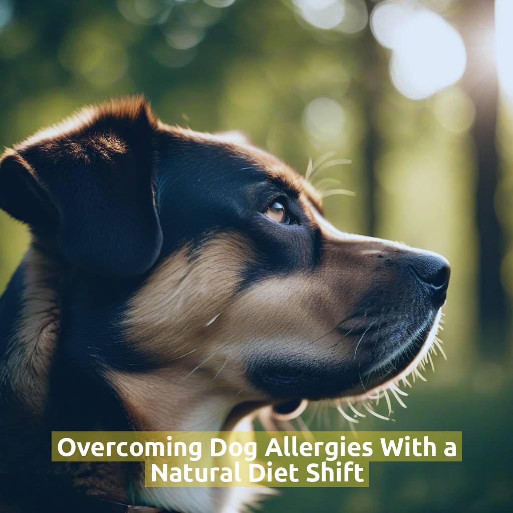 Overcoming Dog Allergies With a Natural Diet Shift