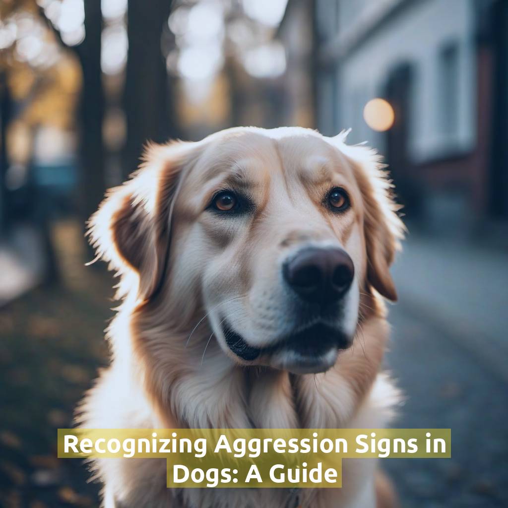 Recognizing Aggression Signs in Dogs: A Guide