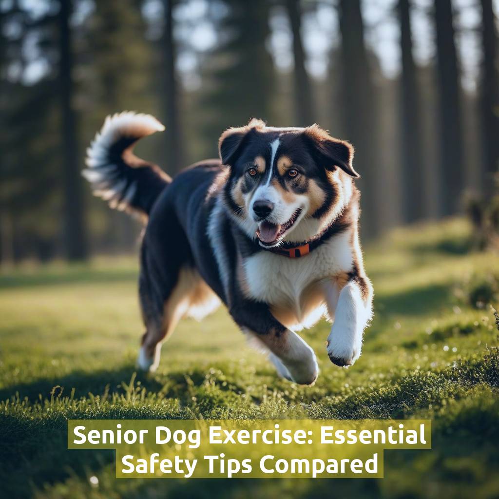 Senior Dog Exercise: Essential Safety Tips Compared