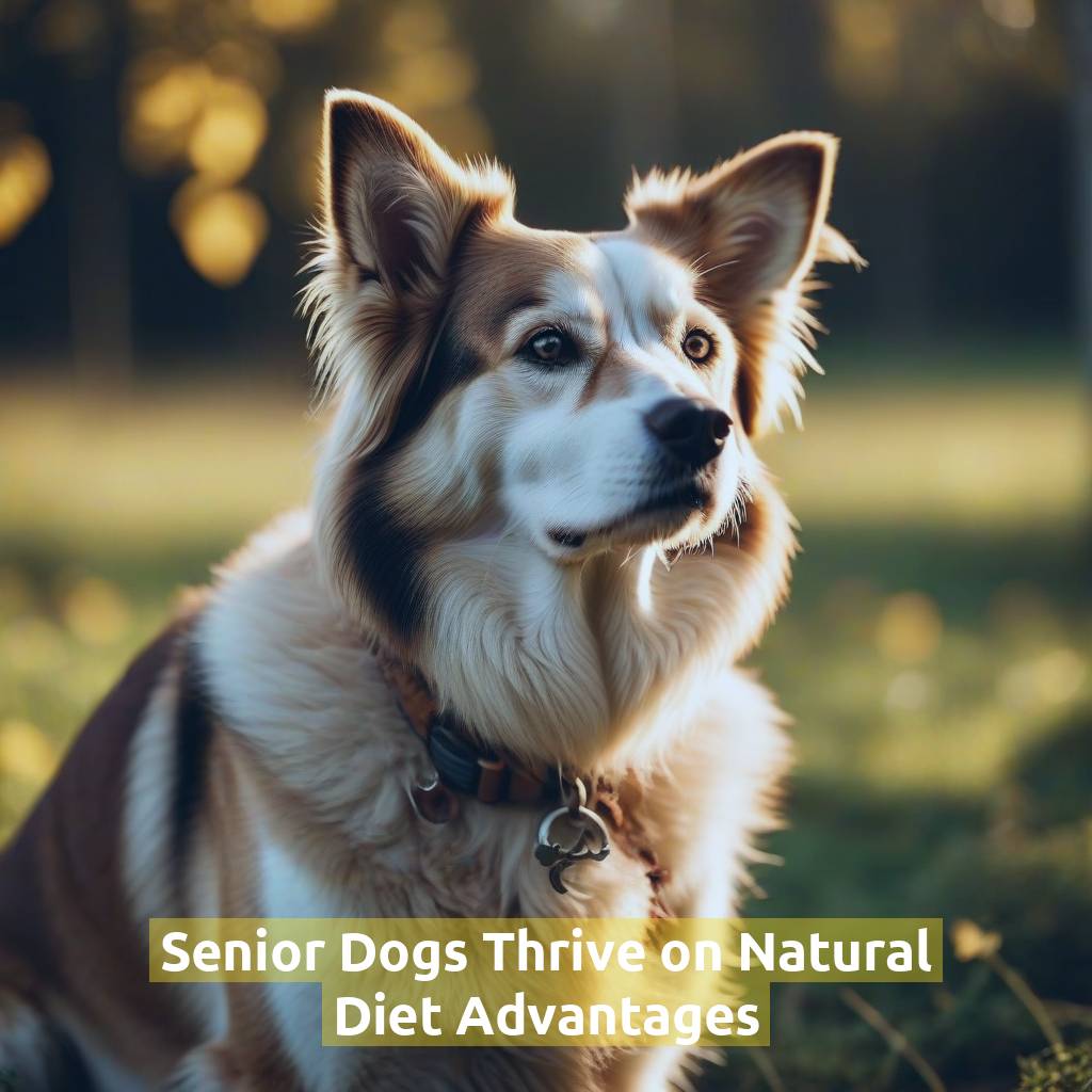 Senior Dogs Thrive on Natural Diet Advantages