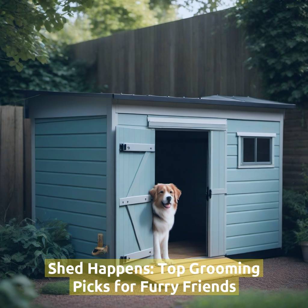 Shed Happens: Top Grooming Picks for Furry Friends