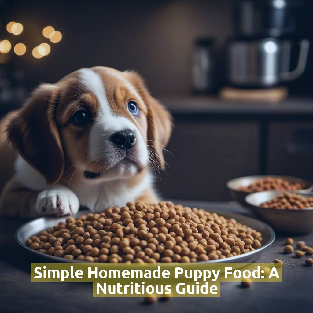 Simple Homemade Puppy Food: A Nutritious Guide